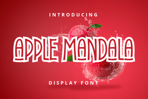 Apple Mandala Font Review for Quirky Brand Identity