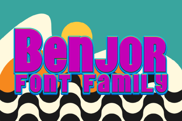 Benjor Family Font Review for Bold Campaign Design