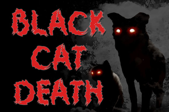 Black Cat Death: Unique Display Font Review