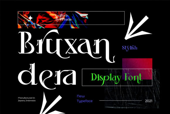 Bruxandera Font: Elevating Boutique Brand Identity