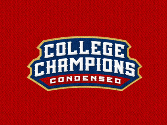 College Championship Font for Bold Handmade Product Labels