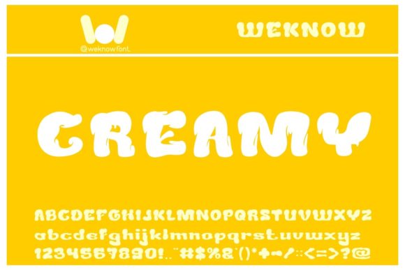 Creamy Font: Elevating Campaign Visuals with Bold Display Type