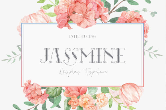 Elevate Your Brand with Jassmine: A Dainty and Unique Display Font