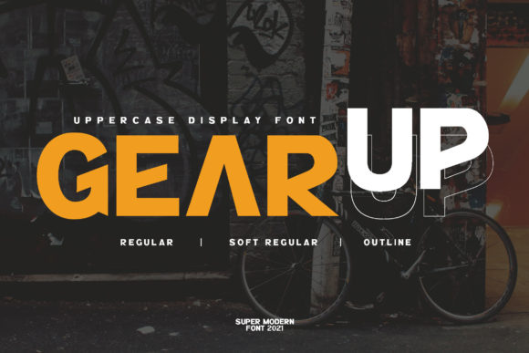 Enhance Your Craft with Gear Up Sporty Font