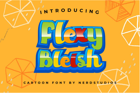 Flexy Bleish: A Fun and Friendly Display Font for Creative Web Design