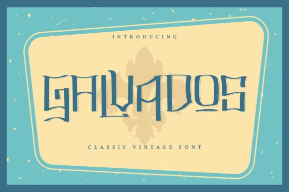 Galvados Font Review: Vintage Display Type for Makers
