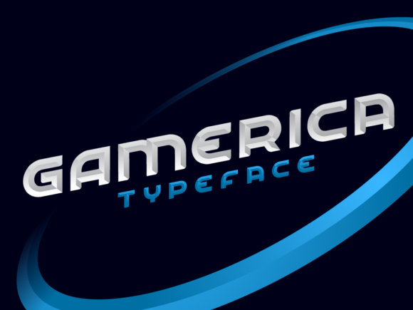Gamerica Font: A Bold Display Typeface for Editorial Design