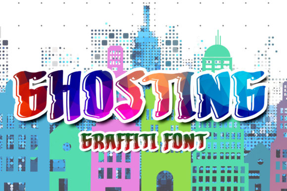 Ghosting: A Bold Graffiti-Styled Font for Editorial Design