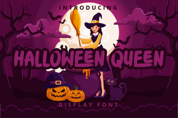Halloween Queen Font Review for Spooky Brand Identity