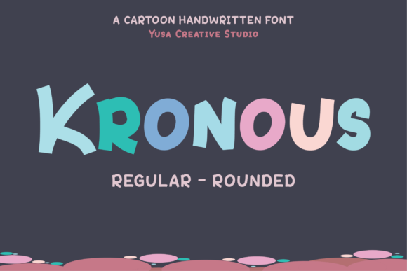 Kronous Font Review: Bold Display Type for Kids Campaigns