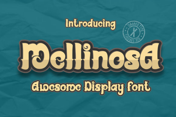 Mellinosa Font: Editorial Design & Wedding Typography