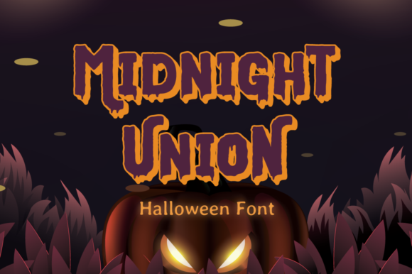 Midnight Union Font Review for Spooky Editorial Design