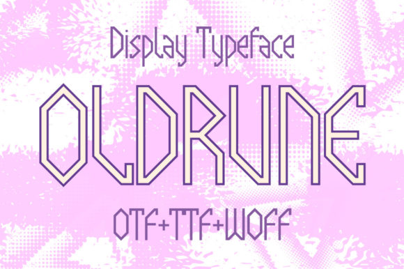 Oldrune Font Review: Testing a Bold Robotic Display Typeface