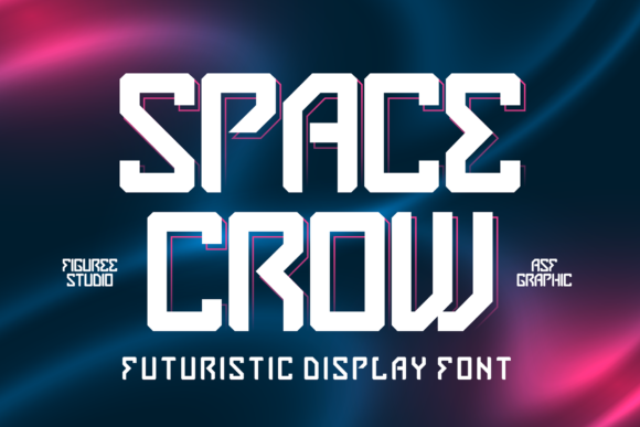 Space Crow Font: Bold Branding for Small Business