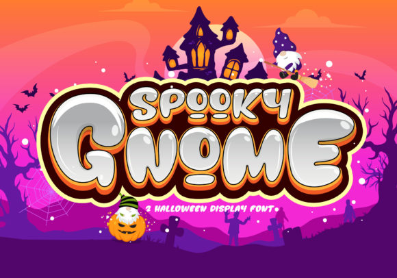 Spooky Gnome: A Playful Display Font for Editorial Design