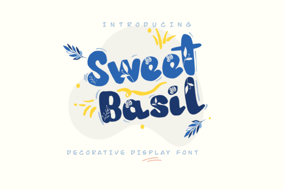 Sweet Basil: A Friendly Display Font for Creative Makers