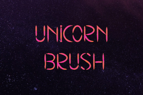 Unicorn Brush Font: A Designer’s Take on Casual Branding